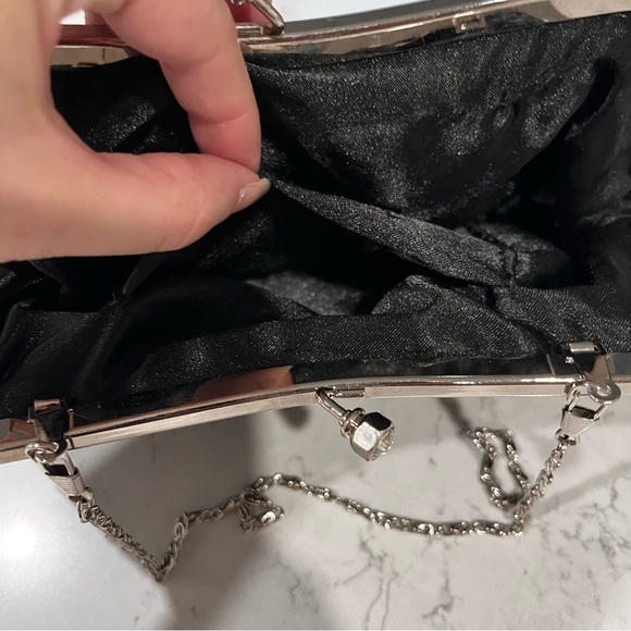 VINTAGE Beaded Mini Bag Clutch Bag - Picture 6 of 9